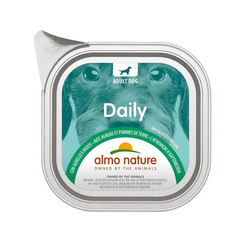 Almo Nature Chien Daily Agneau 32 X 100 G