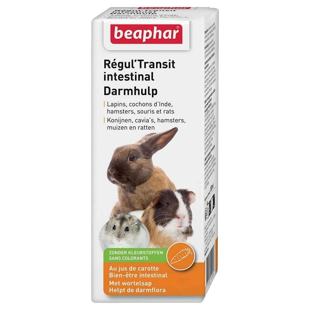 Beaphar Régul'transit Hygiène Digestive Rongeur 100 Ml 3 Beaphar Régul'transit Hygiène Digestive Rongeur 100 Ml