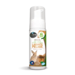 Biovetol Mousse Lavante Pelage Rongeurs 125 Ml