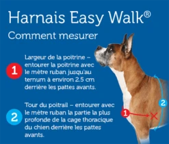 Easy Walk Harnais S Rouge 7 Easy Walk Harnais S Rouge -Animalerie choisir taille harnais easy walk