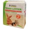 Croci Litière Végétale Wood Litter Rongeurs 60 L -Animalerie croci litiere vegetale wood litter rongeurs 60 l