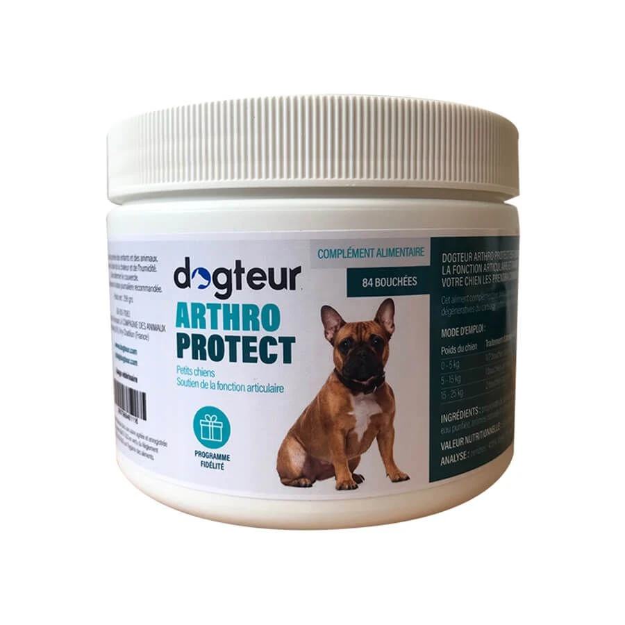 Dogteur Arthro Protect Petit Et Moyen Chien 84 Bouchées 3 Dogteur Arthro Protect Petit Et Moyen Chien 84 Bouchées