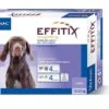 Effitix Spot On Moyen Chien 10 - 20 Kg 24 Pipettes