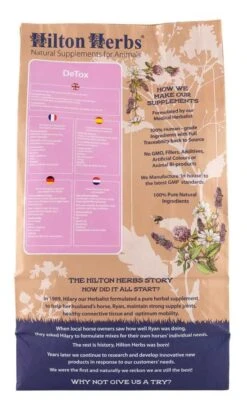 Hilton Herbs Detox Hépatique Et Rénal Cheval 1 Kg -Animalerie hilton herbs detox he patique et re nal cheval 1 kg2