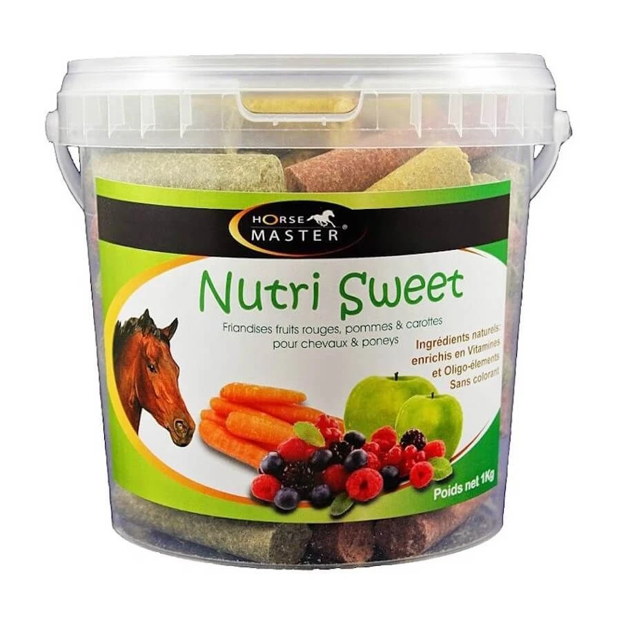 Horse Master Nutri Sweet Friandise 3 Saveurs 1 Kg 3 Horse Master Nutri Sweet Friandise 3 Saveurs 1 Kg