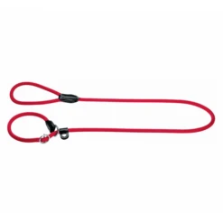 Hunter Laisse-Collier Freestyle En Nylon Pour Chien Rouge 170 Cm