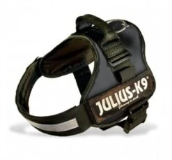 Julius K9 Harnais Power Julius-K9 Noir T0 58 à 76 Cm -Animalerie julius noir 4