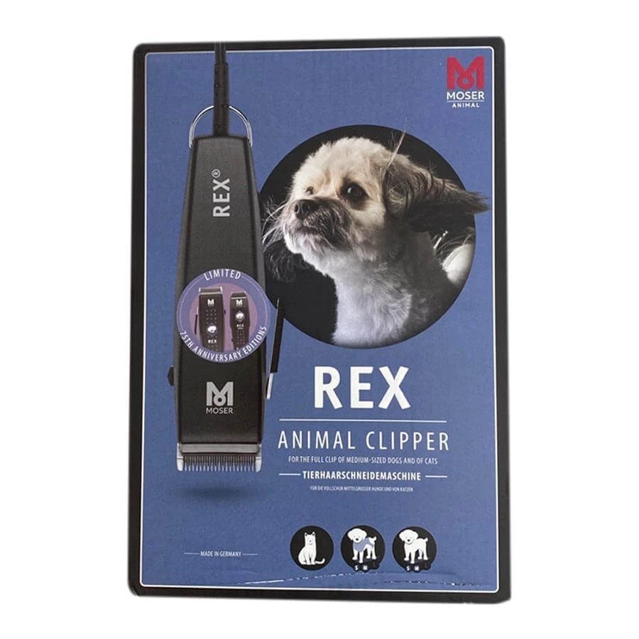Moser Tondeuse Rex Noire Pour Chien - Edition Limitée 75 Ans 6 Moser Tondeuse Rex Noire Pour Chien - Edition Limitée 75 Ans – Image 4