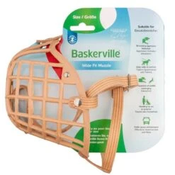 Muselière Baskerville Muzzle Beige T3