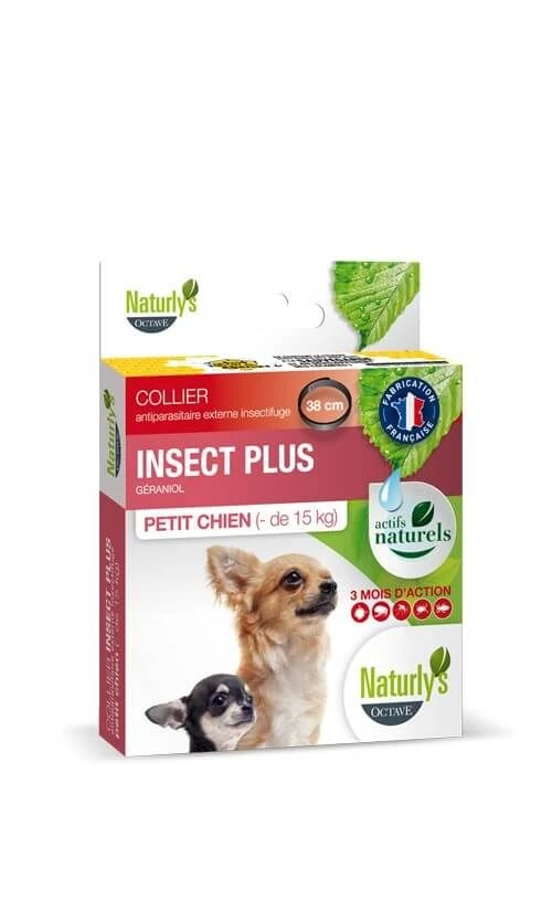 Naturlys Collier Insect Plus Petit Chien - De 15 Kg 3 Naturlys Collier Insect Plus Petit Chien - De 15 Kg