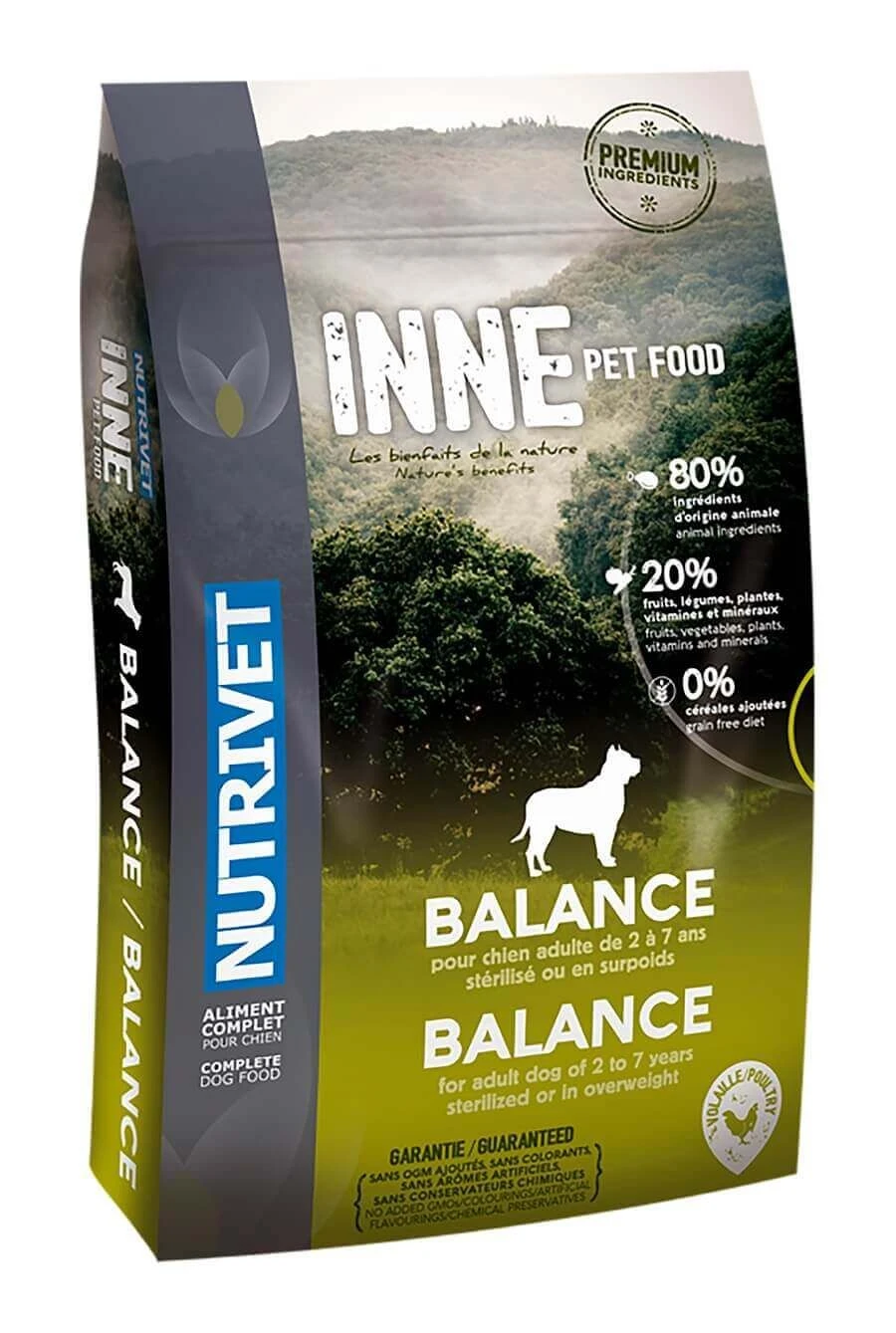 Nutrivet INNE Pet Food Balance Chien 3 Kg - Destockage 3 Nutrivet INNE Pet Food Balance Chien 3 Kg - Destockage