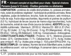 Royal Canin Persian Kitten 4 Kg 11 Royal Canin Persian Kitten 4 Kg -Animalerie pers kit composition 1