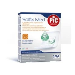 Pic Solution Pansements Soffix Med 10 X 6 Cm 5 Pcs