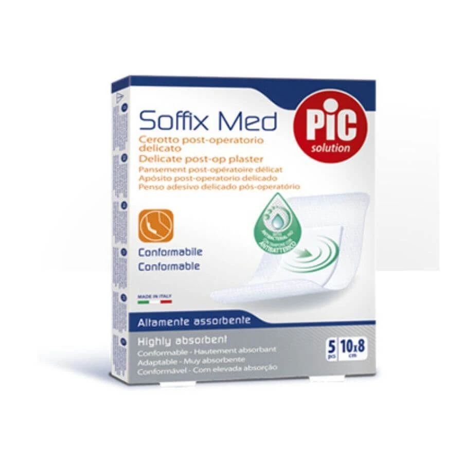 Pic Solution Pansements Soffix Med 10 X 6 Cm 5 Pcs 3 Pic Solution Pansements Soffix Med 10 X 6 Cm 5 Pcs