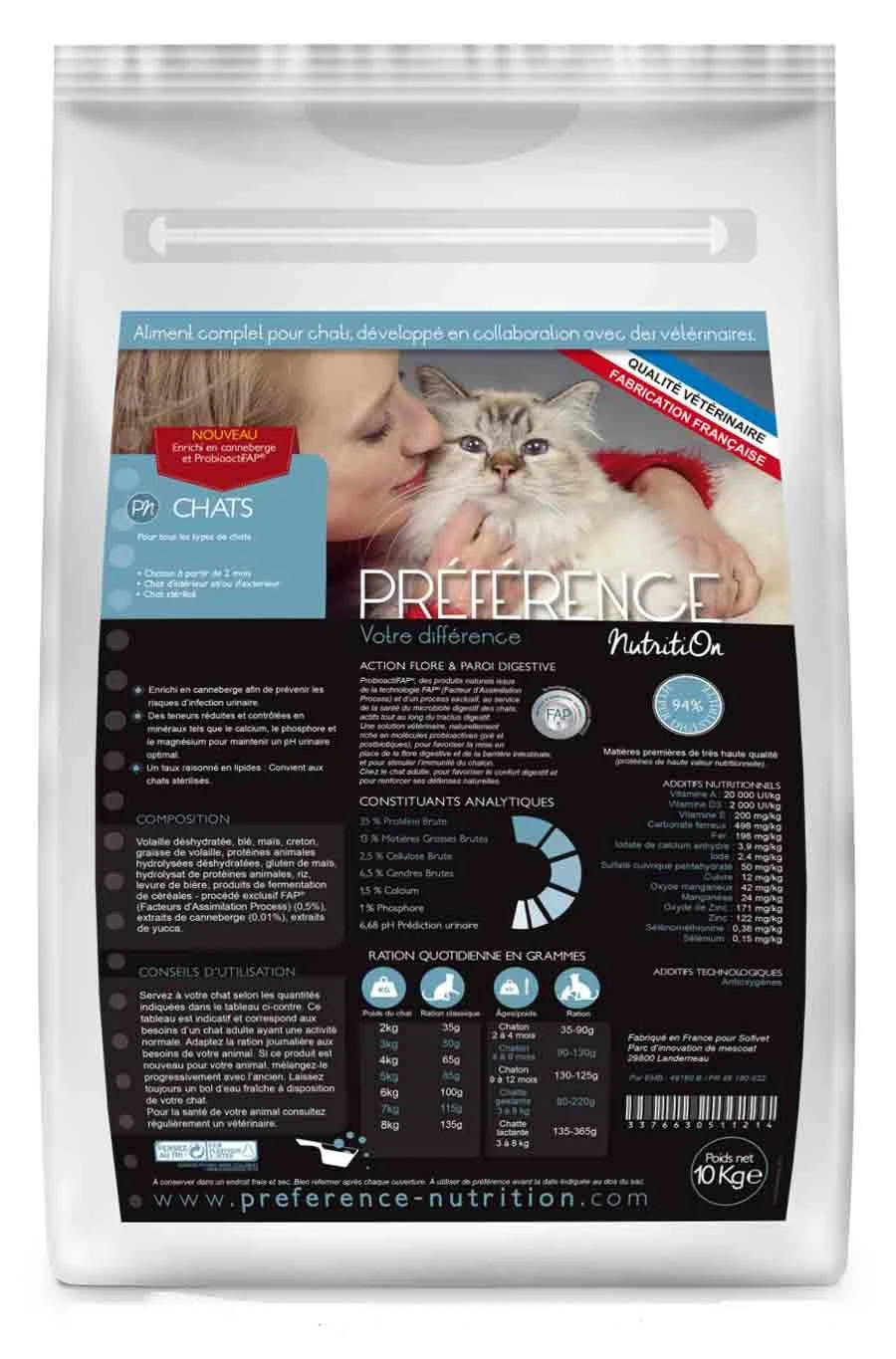 Préférence Croquettes Chat 10 Kg 3 Préférence Croquettes Chat 10 Kg