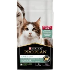 Purina Proplan Cat LiveClear Sterilisé Adult Dinde 1,4 Kg