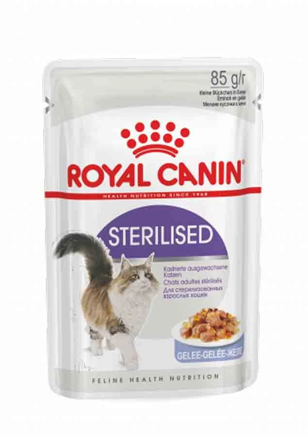Royal Canin Feline Health Nutrition Sterilised Gelée 12 X 85 G 3 Royal Canin Feline Health Nutrition Sterilised Gelée 12 X 85 G