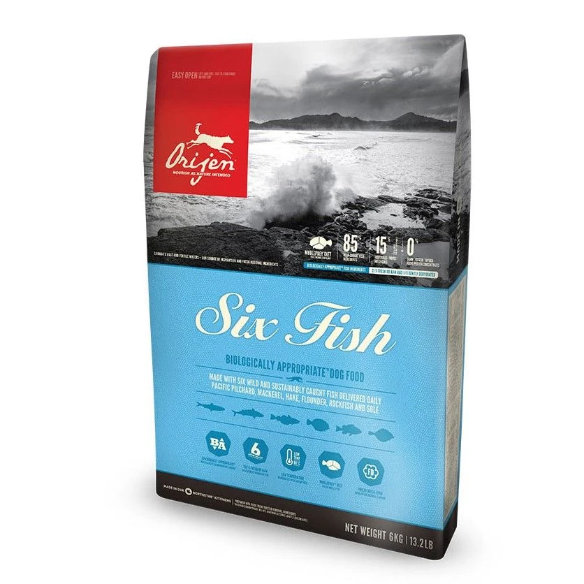 Orijen 6 Fish Dog 11,4 Kg 3 Orijen 6 Fish Dog 11,4 Kg