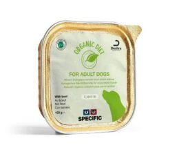 Specific Organic Diet Adult Au Boeuf Pour Chien 5 X 150 Grs
