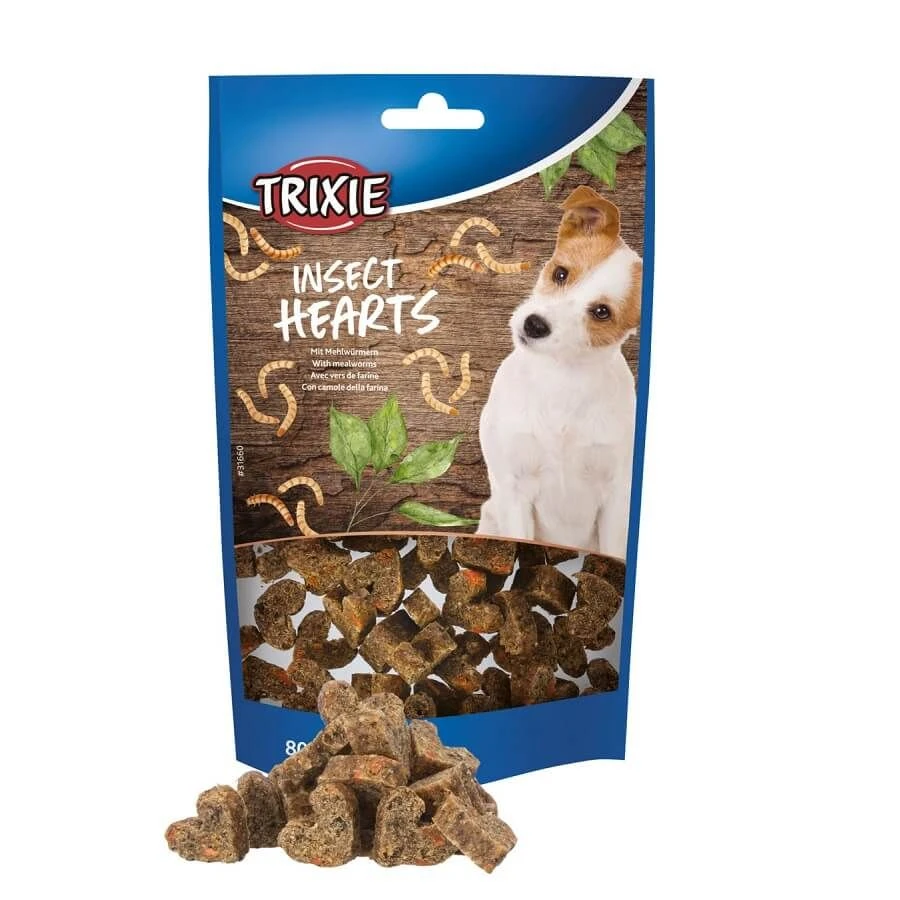 Trixie Insects Hearts Chien 80 G 3 Trixie Insects Hearts Chien 80 G