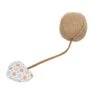 Trixie Jouet Balle Coeur En Jute à L'herbe à Chat 1 Trixie Jouet Balle Coeur En Jute à L'herbe à Chat -Animalerie trixie jouet balle coeur en jute a l herbe a chat 2