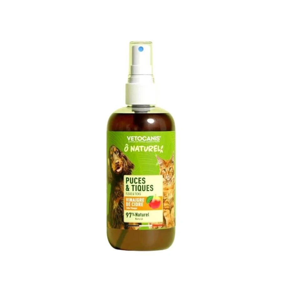 Vétocanis O Naturel Spray Puces & Tiques 250 Ml 3 Vétocanis O Naturel Spray Puces & Tiques 250 Ml
