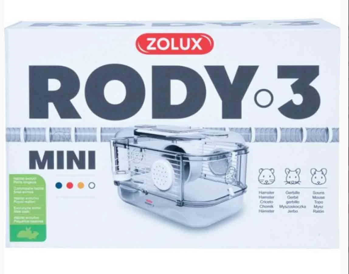 Zolux Cage RODY.3 Mini Blanc 4 Zolux Cage RODY.3 Mini Blanc – Image 2