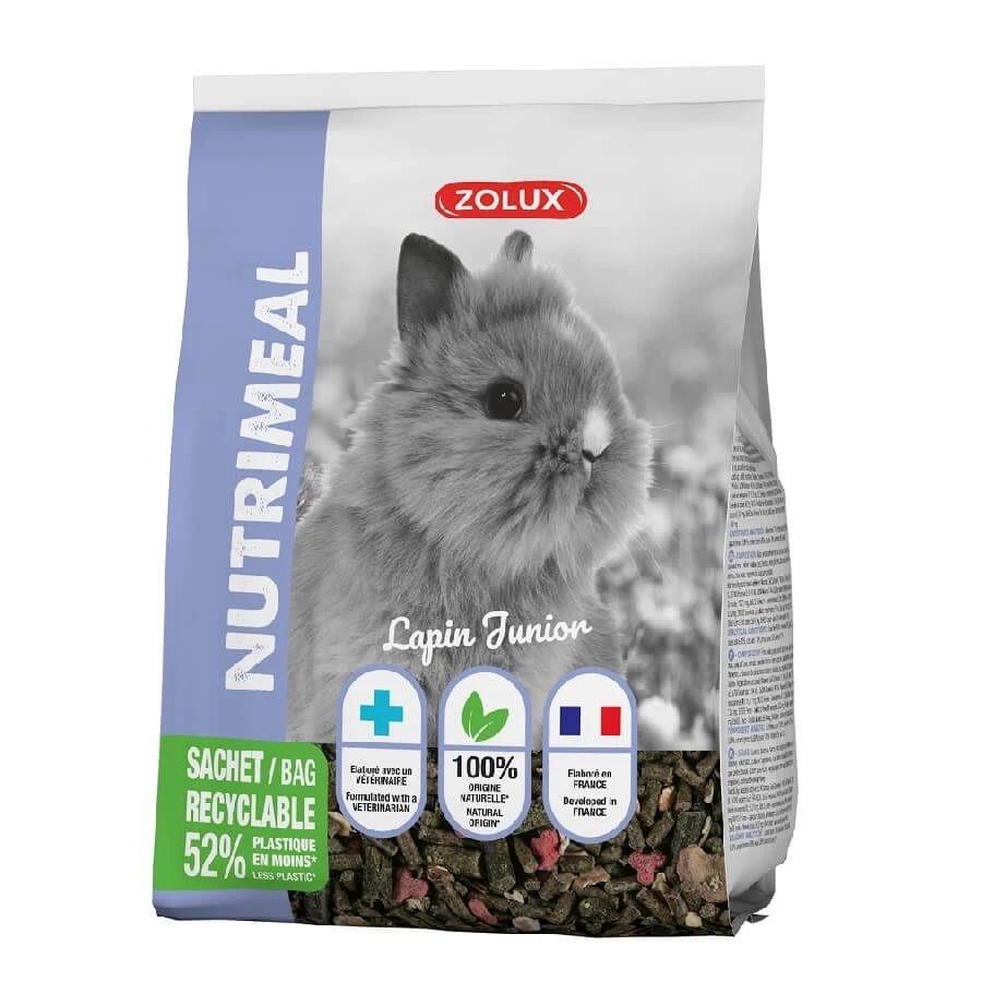 Zolux Nutrimeal Graines Lapin Junior 800 G 3 Zolux Nutrimeal Graines Lapin Junior 800 G