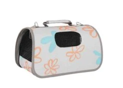 Zolux Panier De Transport "Flower" Gris S