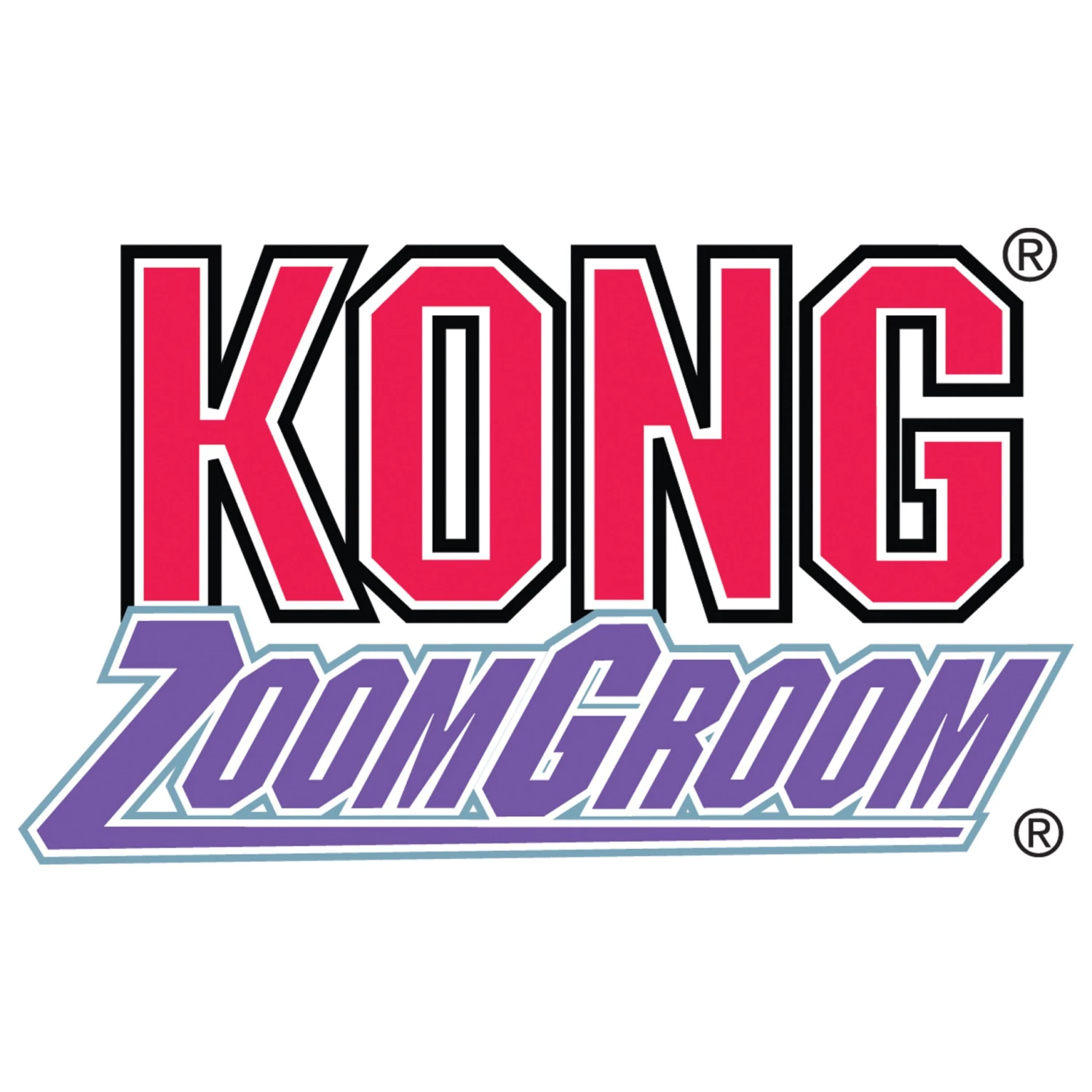 KONG Brosse Zoom Groom Bleue Pour Chien 4 KONG Brosse Zoom Groom Bleue Pour Chien – Image 2